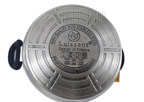 Ollas Acero Inoxidable Luissant 10Pc LU1004R - Imagen 2