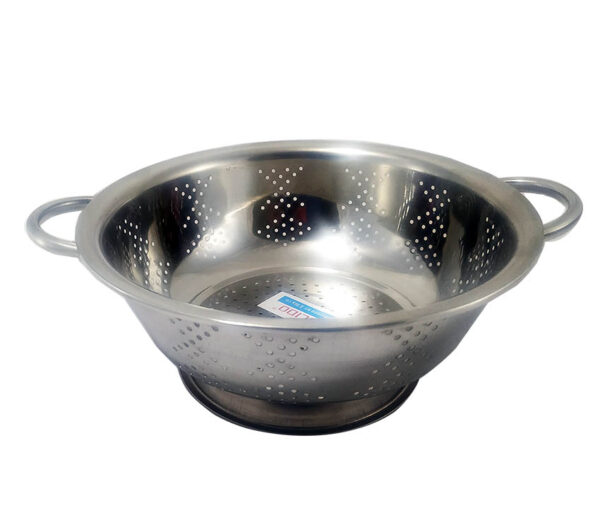 Colador Escurridor Acero Inoxidable Solido 26cm - Imagen 3