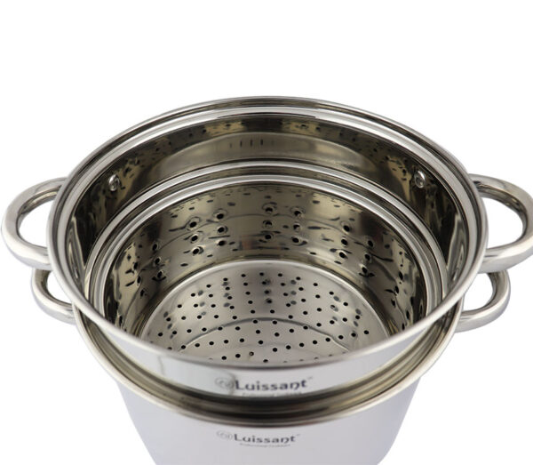 Olla Espaguetera Luissant Acero Inox 6 L. - Imagen 2