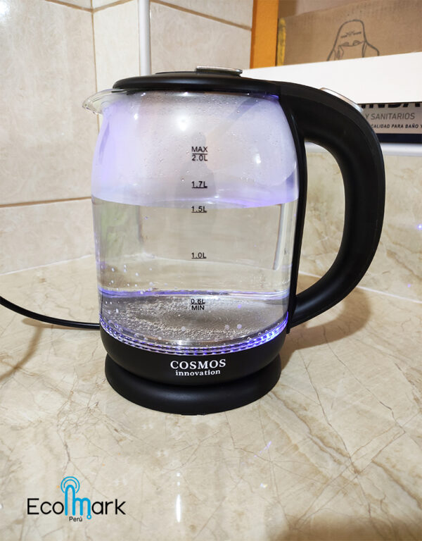 Hervidor Eléctrico Vidrio Cosmos 2.0 L. - Imagen 2