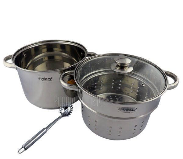 Olla Espaguetera Luissant Acero Inox 6 L. - Imagen 3