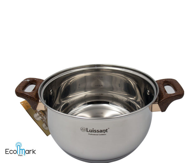 Ollas Acero Inoxidable 18/10 Luissant 07 Pc LU605V - Imagen 2