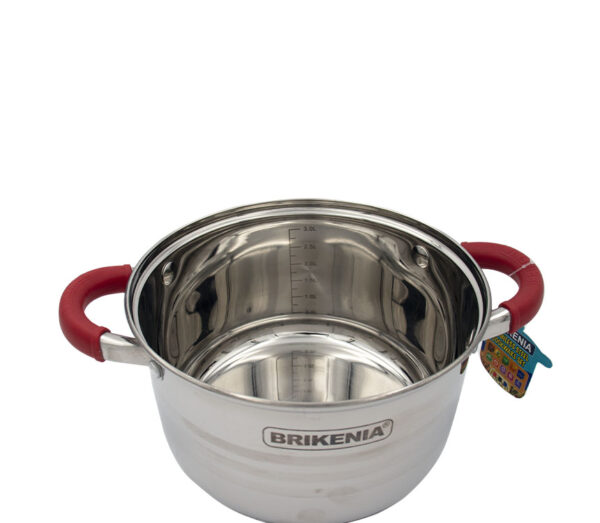 Set de Ollas Brikenia Acero Inoxidable 12 Pc - Imagen 2