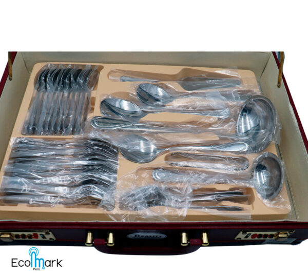 Set de Cubiertos Reality Acero Inoxidable 84 Pc - Imagen 3