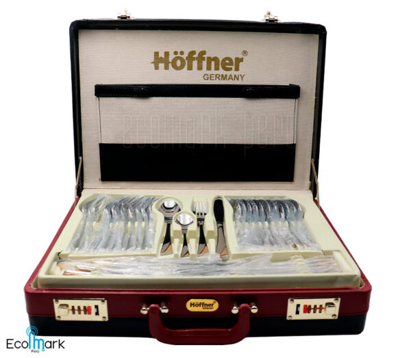 Set de Cubiertos Hoffner Acero Inoxidable 84 Pc