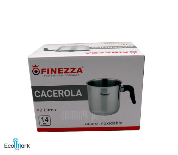 Jarra Lechera FINEZZA Acero Inoxidable 18/10 2L. - Imagen 3