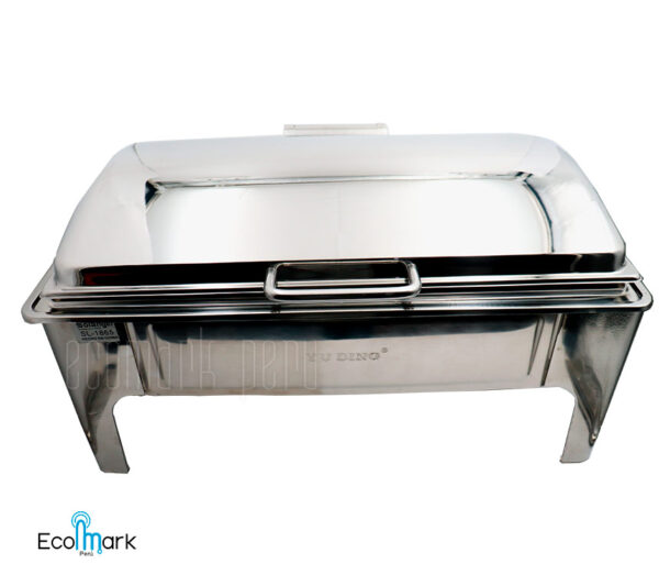 Samovar Rectangular Acero Inoxidable - Imagen 2