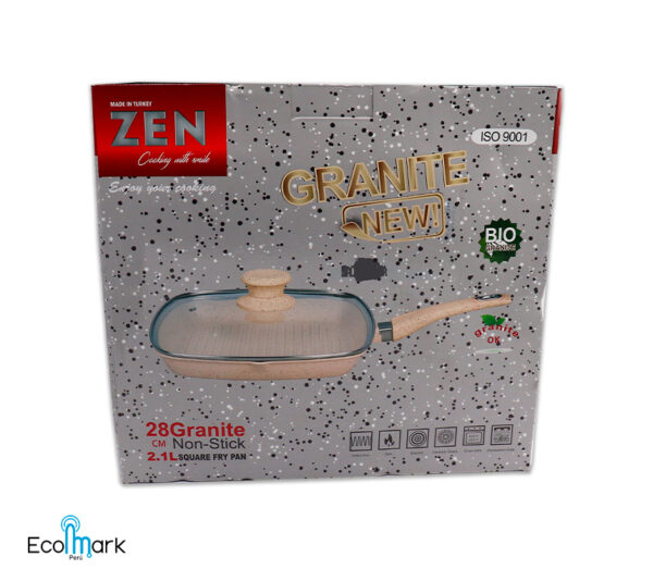 Sartén Grill Parrilla ZEN Antiadherente 28cm - Imagen 4