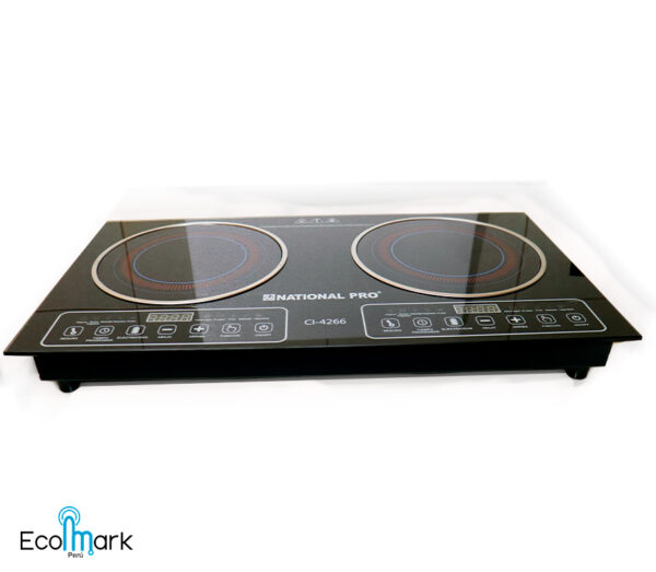 Cocina De Inducción National Pro 2400+2400w - Imagen 2
