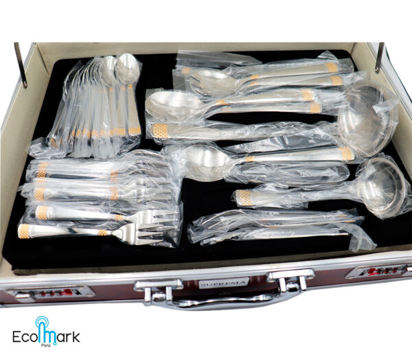 Set de Cubiertos Acero Inoxidable 18/10 SUPREMA 84Pc - Imagen 5