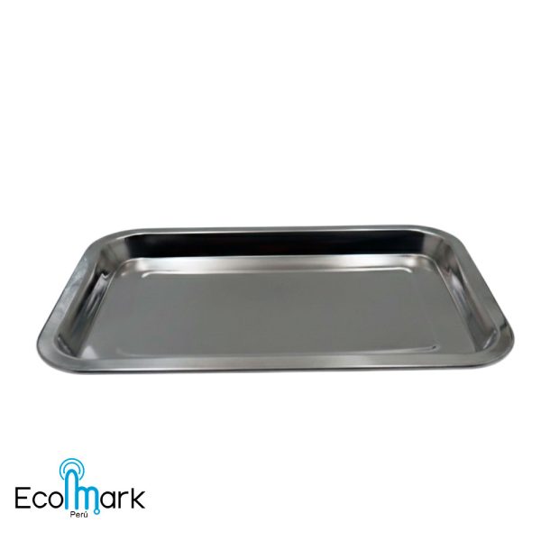 Bandeja Fuente Acero Inoxidable 32x22x2cm