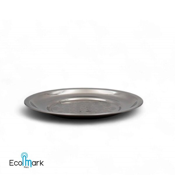 Plato Acero Inoxidable Tendido Nacional 22 cm