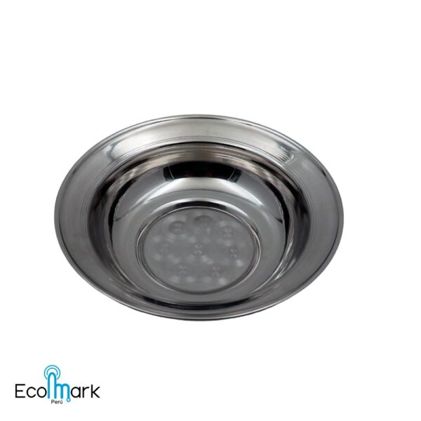 Plato Acero Inoxidable Hondo 22 cm - Imagen 2