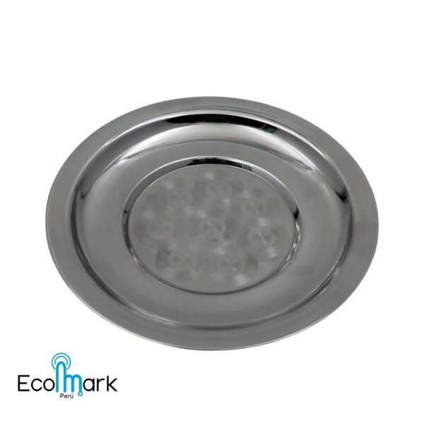 Plato Acero Inoxidable Tendido Nacional 19cm - Imagen 2