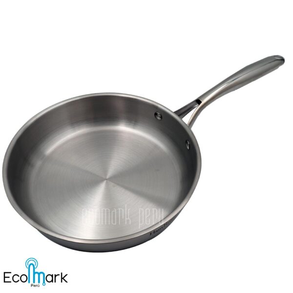 Sartén Acero Inoxidable HausRoland 24 cm - Imagen 2