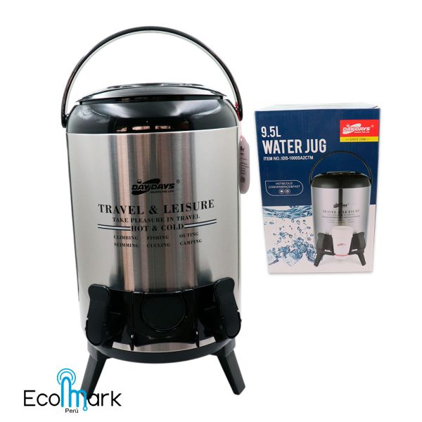 Termo Dispensador de Agua Acero Inoxidable 9.5 litros