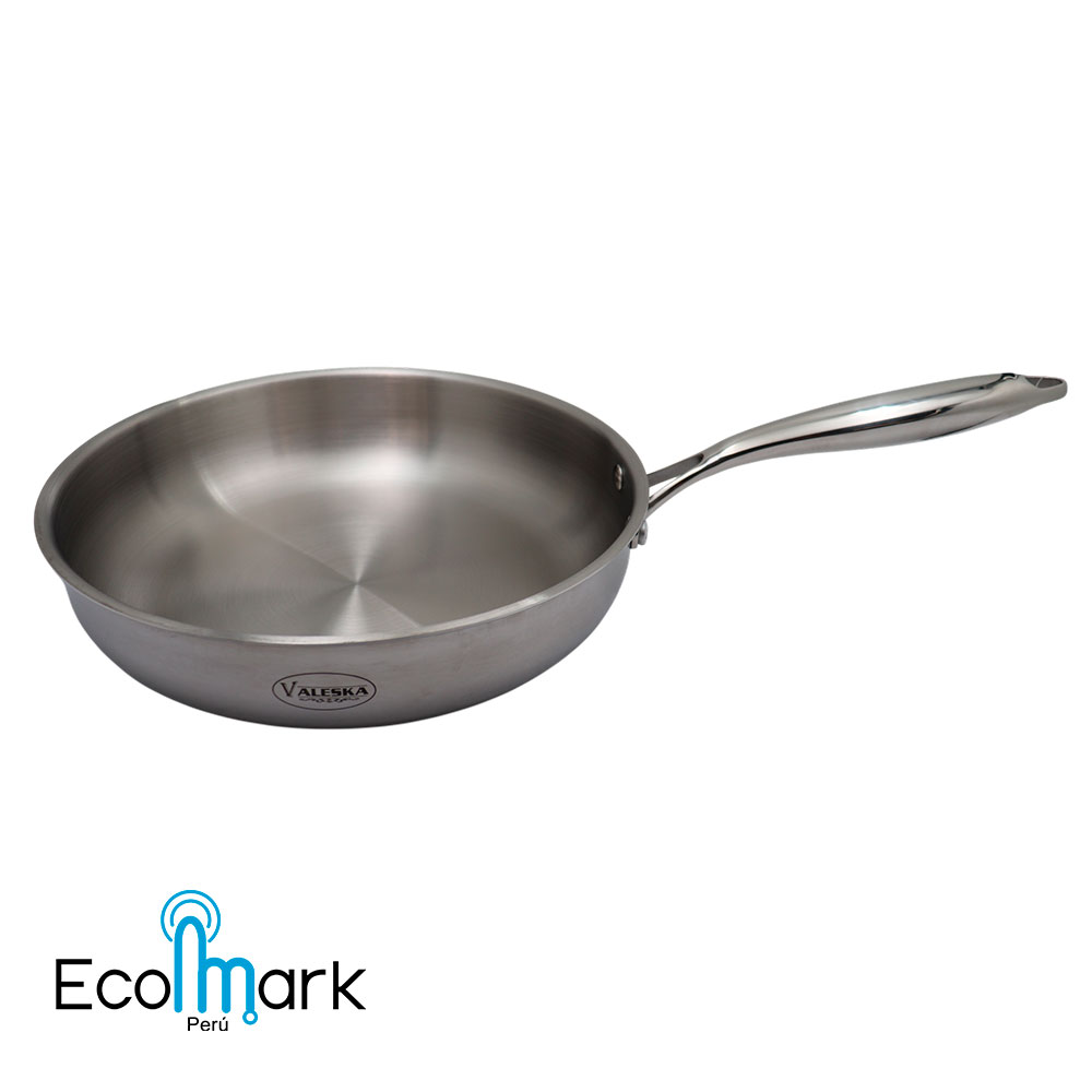 Sartén Frypan Valeska de 28 cm en Acero Inoxidable 18/10