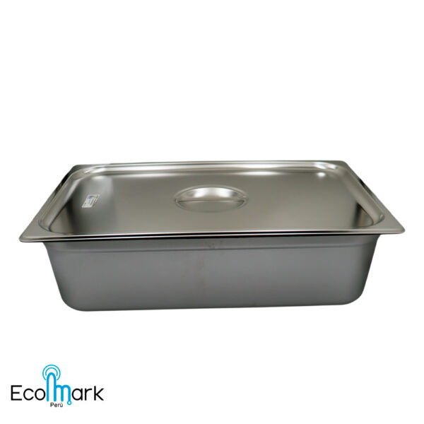 Bandeja Gastronómica GN 1/1 x 15 cm – Acero Inoxidable 304